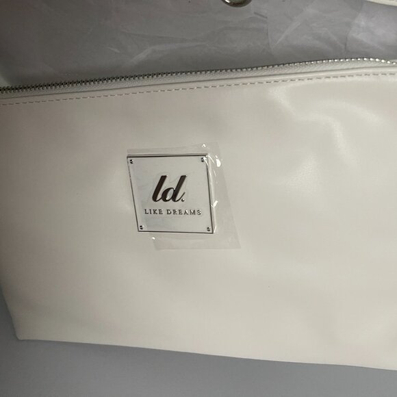 Like Dream Clear Tote Bag, Crossbody Bag, Stadium Approved Clear Purse & Wh 2pcs - Picture 6 of 7